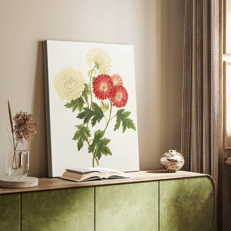 Fleurs des saisons I - galerie Cavas sur mesure, H 12 po x l 8 po