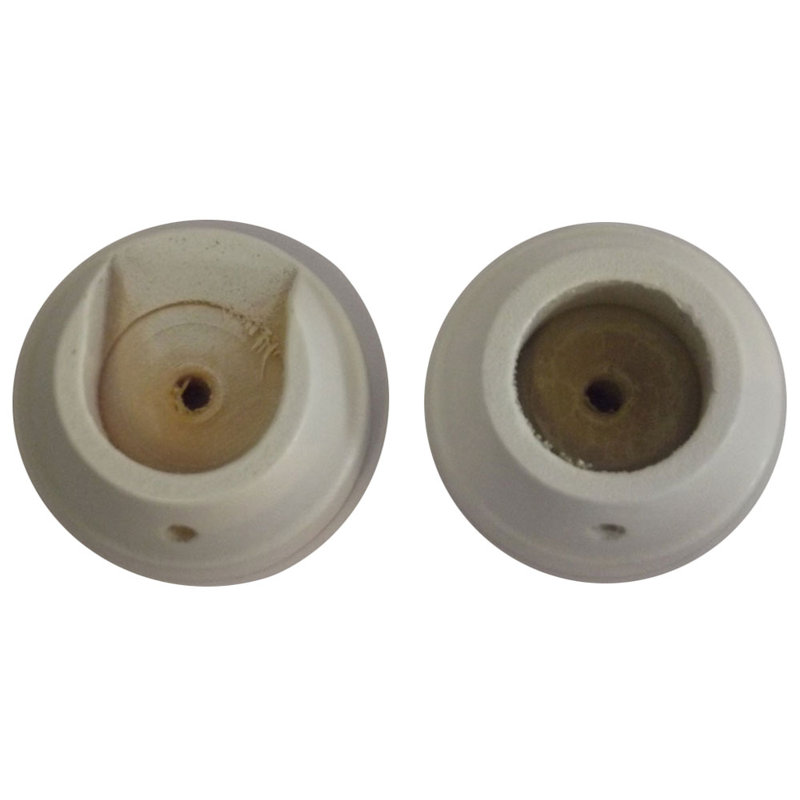 Wood Mounting Bracket, White, 3.5 cm