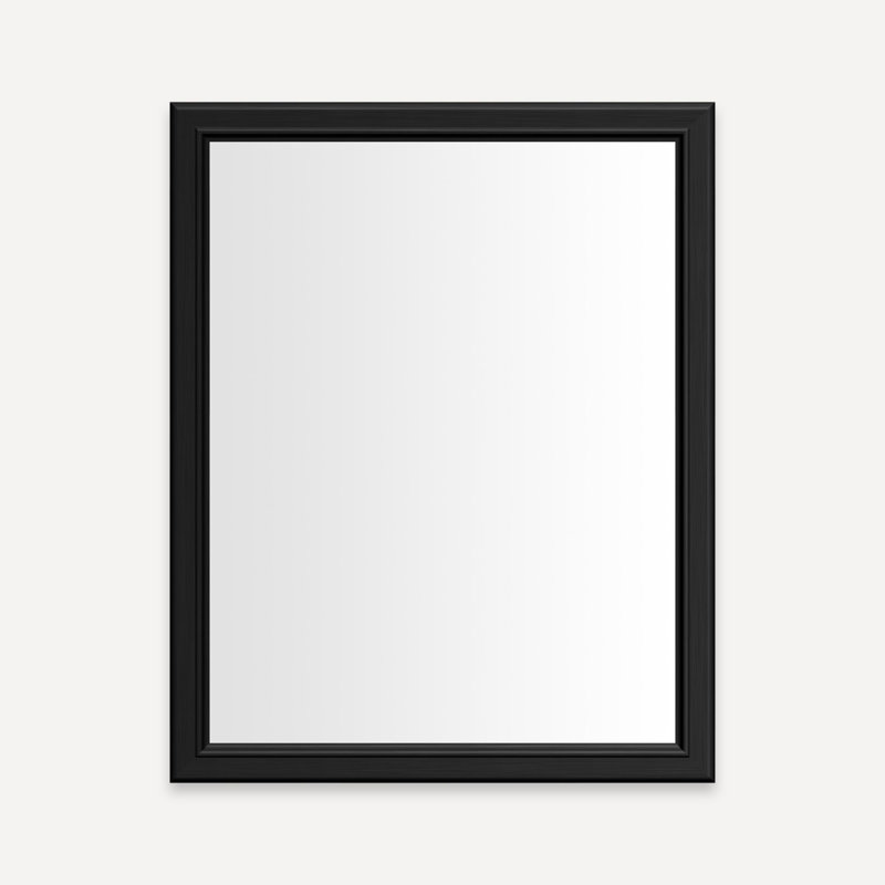 Main Line Cabinet, Brushed Black, 30" H x 23.25" W x 4" D