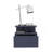 Adele Floating Nightstand, With One Drawer And Two Small Below Shelves For Storage Or Decor, Navy Blue-270982230