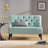 Nashell Upholstered 44.25'' Reception Loveseat-1929540257