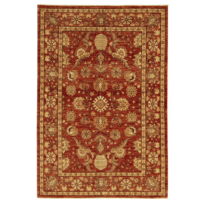 Signature Hand Woven Wool Oriental Area Rug