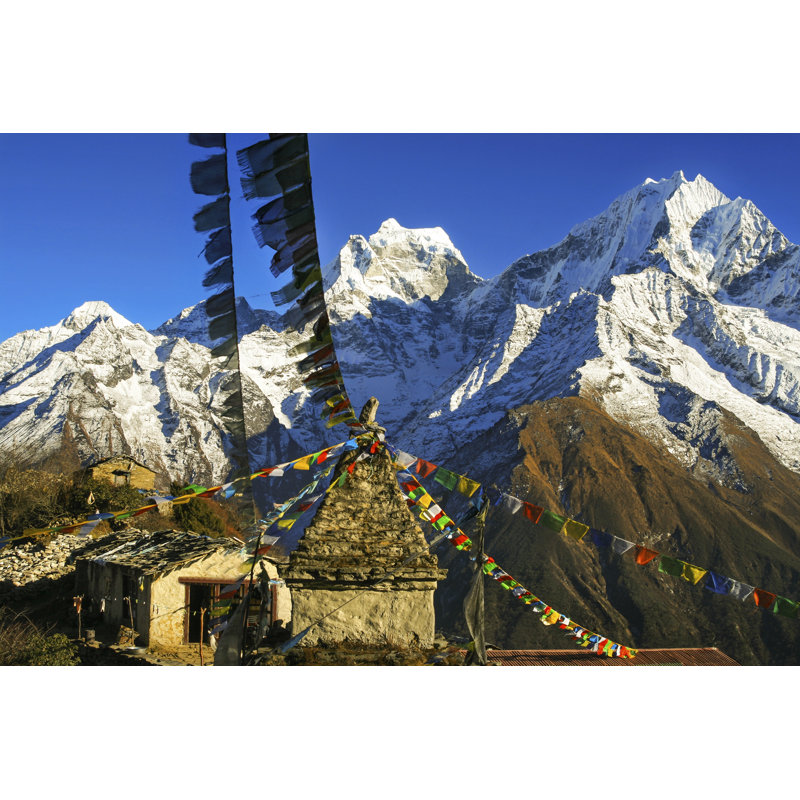 Himalaya Mountain by AutumnSkyPhotography - Wrapped Canvas Print, 30cm H x 46cm W