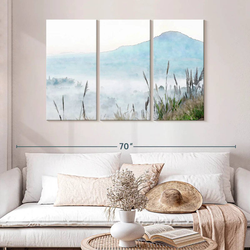 Alvord Foggy Mountain, H 32 po x l 50 po