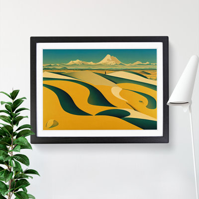 An Abstract Desert Vol.1 - Framed Print