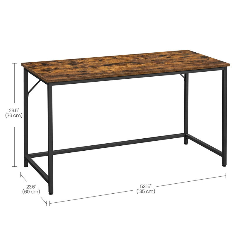 Metal Base Computer Desk