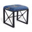 Scalamandre Maison Steel Utility Stool