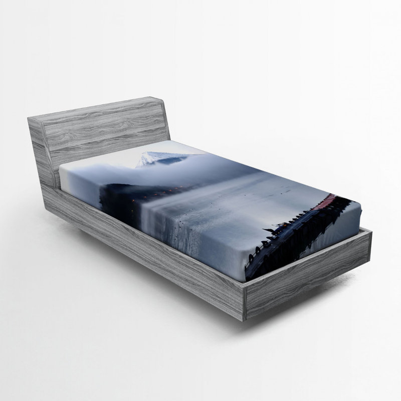 Microfiber Fitted Sheet, Twin Fitted Sheet
