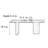 Deaira Solid Wood Base Dining Table-1937050265