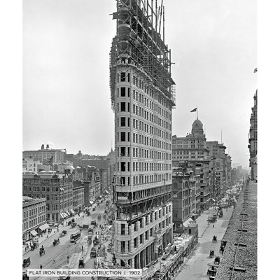 " Flat Iron Building Construction "