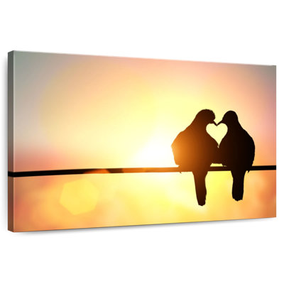 Silhouette de Hardie Love Birds
