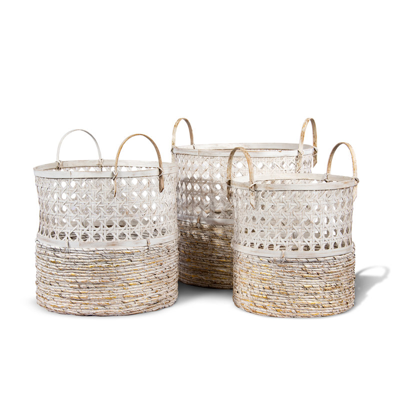 Ibolili Banana Leaf Decorative Basket