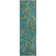 Premium Machine Washable Cerrito AMF533 Teal Rug