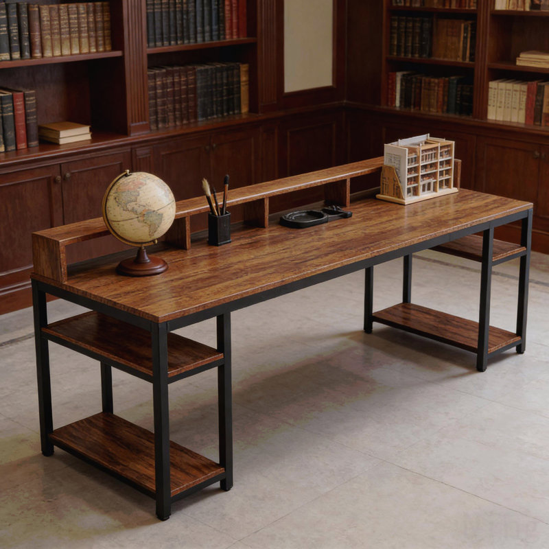 Two Person Computer Desk,Office Desk,Writing Desk