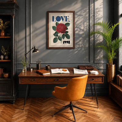 Love In Bloom Vintage - Print