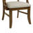 Gordonville Dining Arm Chair with Grey Fabric in Cherry (2 Per Carton)