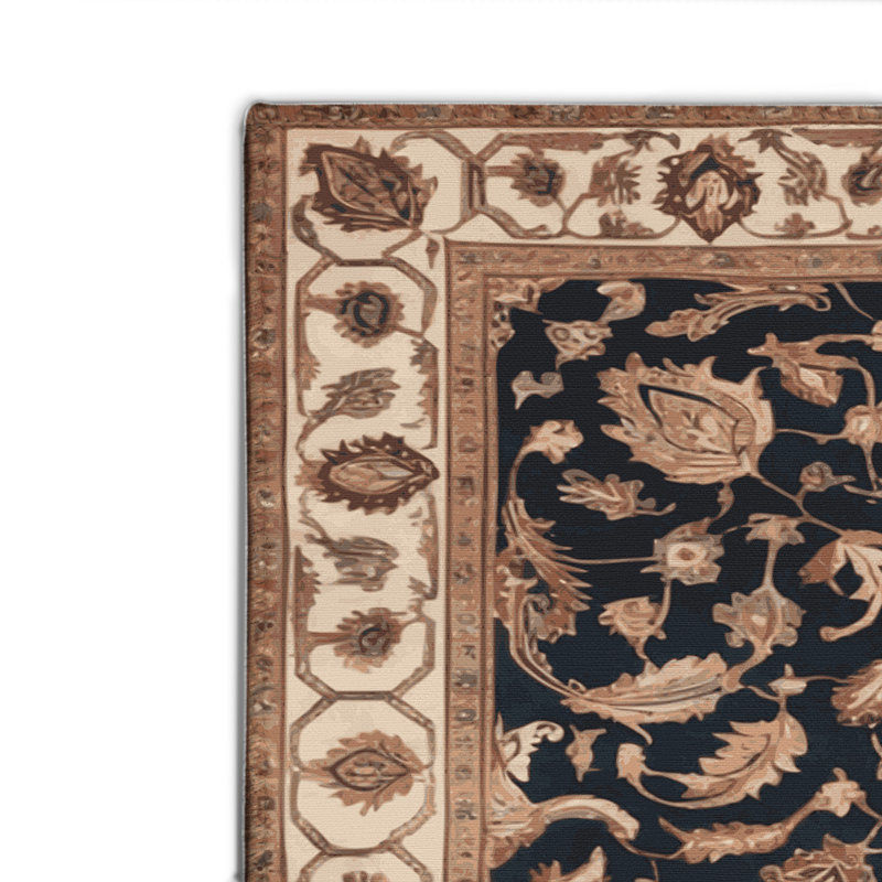 Tapis d'intérieur et d'extérieur brun Persian, Rectangulaire 2 pi x 3 pi