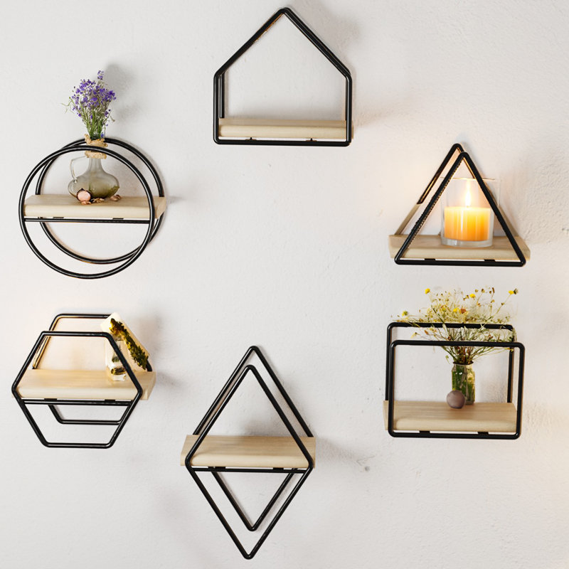 Jinhee Solid Wood Floating Shelf
