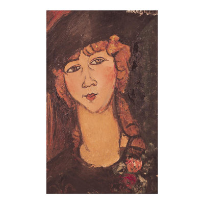 «Lolotte» par Amedeo Modigliani - estampe numérique