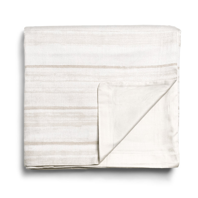 Mirage Woven Bedding Duvet Cover, Sand, King Duvet Cover