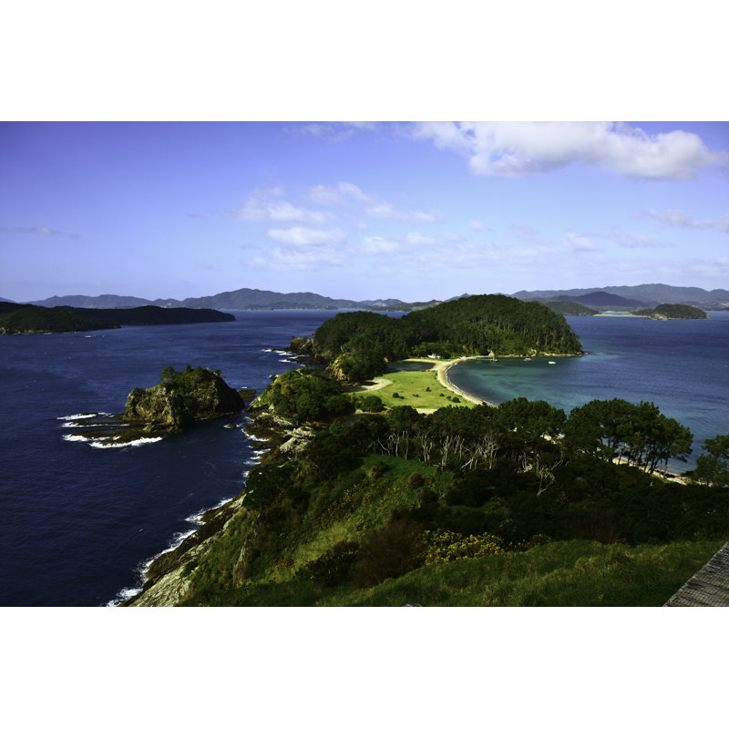 Bay Of Islands In New Zealand by Getpublic - Wrapped Canvas Print, 30cm H x 46cm W x 3.8cm D