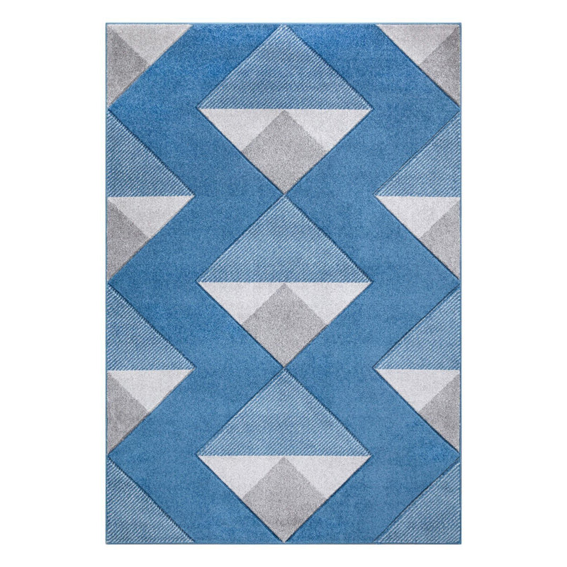 Diekmeyer Geometric Area Rug, Rectangle 120 x 170cm 