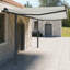 Auvent en métal blanc VidaXL-94544256-94544255