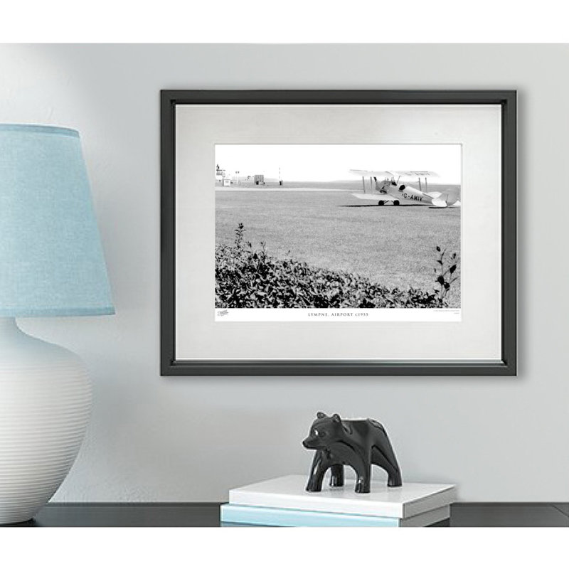 Lympne, Airport C1955 by Francis Frith - Single Picture Frame Print, 60cm H x 80cm W x 2.3cm D