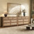 Chada 56.88" W Bohemian Rattan 7-Drawer Dresser With Ample Storage-2122294301