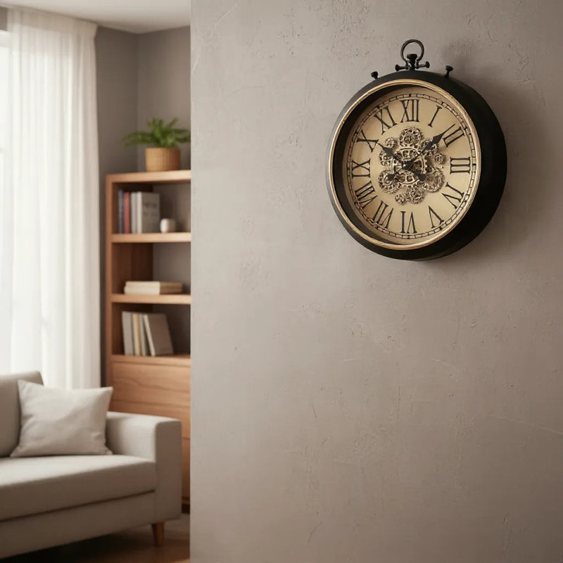 Metal Wall Clock