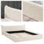 Base de lit plateforme tapissier moderne et ergonomique en velours-899081791