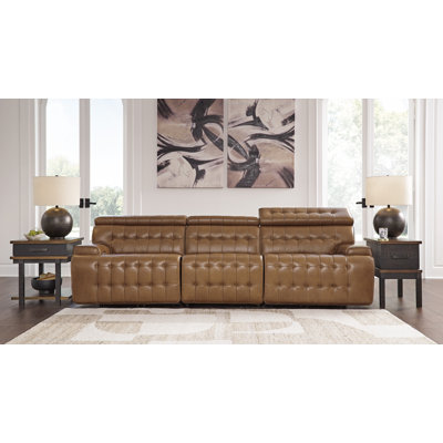 Canapé modulaire inclinable électrique 3 pièces Temmpton