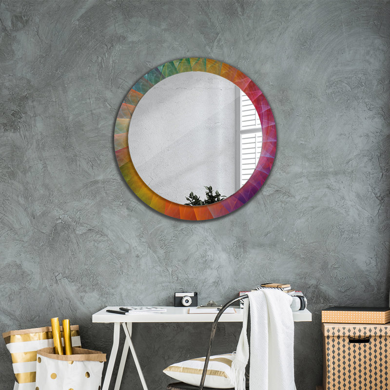 Huldar Glass Flat Wall Mirror