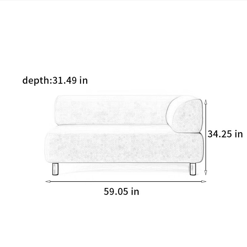 Chaise simple en bois massif de pin, Orienté à droite