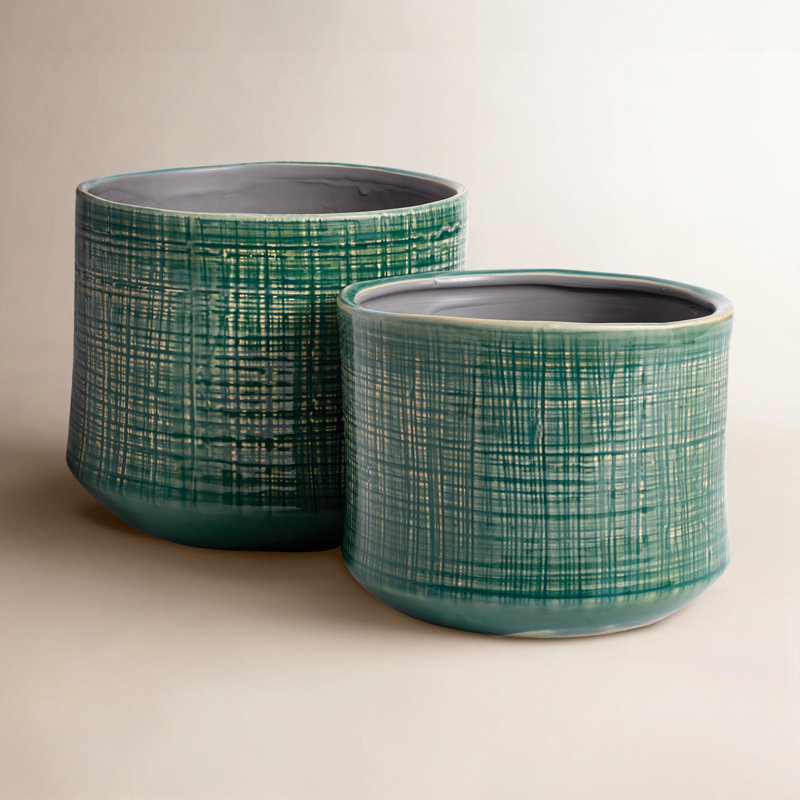 Pots en céramique Phoenix Treille de Phoenix, Vert