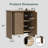 31.5"W Sideboard with Adjustable Shelf, Fluted 2-Door Storage Cabinet for Kitchen Dining Room-582351985-580903197