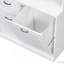 Armoire de rangement de salle de bain 70,9 po avec panier inclinable