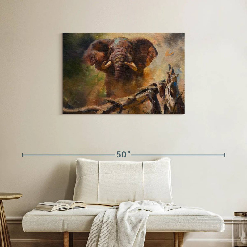 Brampt Elephant's Dream, 24" H x 36" W
