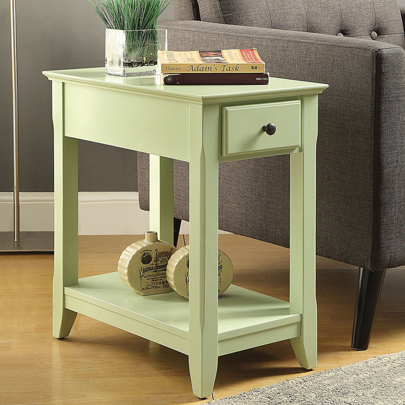 Wooden Rectangular Top With One Drawer