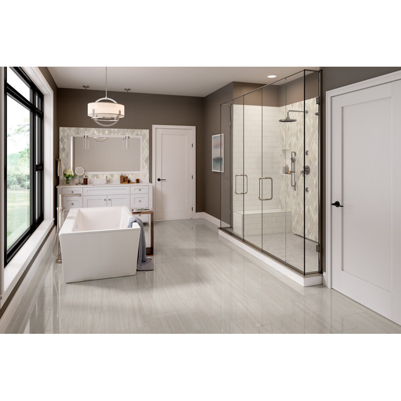 Esplanade Hall 12 In. X 12 In. Matte Porcelain Floor And Wall Tile (9.5 Sq. Ft./Case)