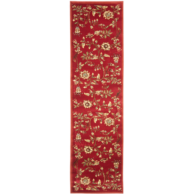 Klose Performance Floral Rug, Runner 2'3" x 8'