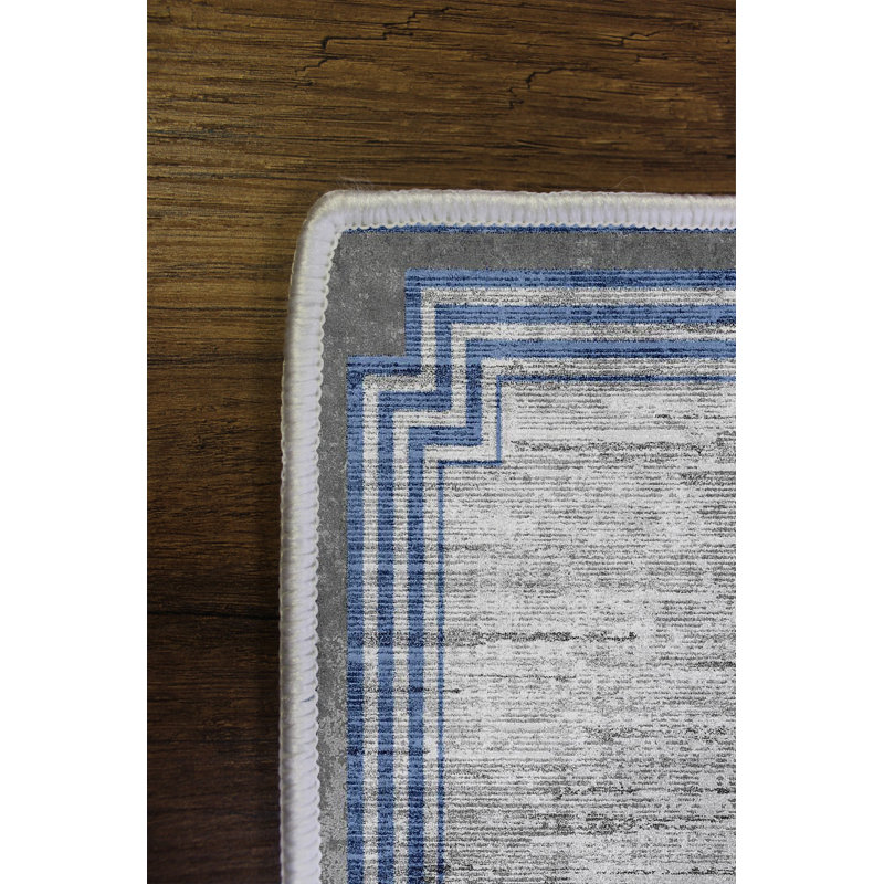 Eco-Friendly Hall Carpet, Grey, 31.5 x 59.1 Inches | 100% Polyester, 650 g/m², 0.2 Inch Pile Height | Antibacterial, Non-Slip PVC Dot Underside, Machine Washable | Perfect for Home Entryways & Living Spaces