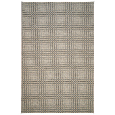 Tapis d'intérieur / extérieur beige touffeté Imo