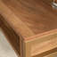 Vanity with Chic Storage, Brown finish