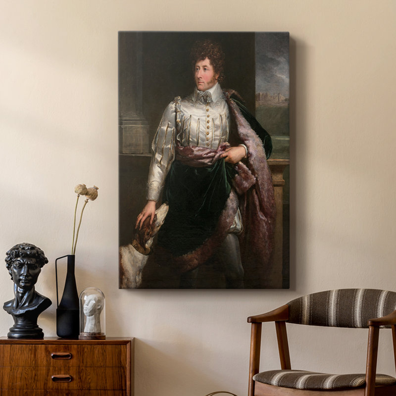 Impression de portrait rétro Cxxxvi - galerie sur mesure, H 36 po x l 24 po