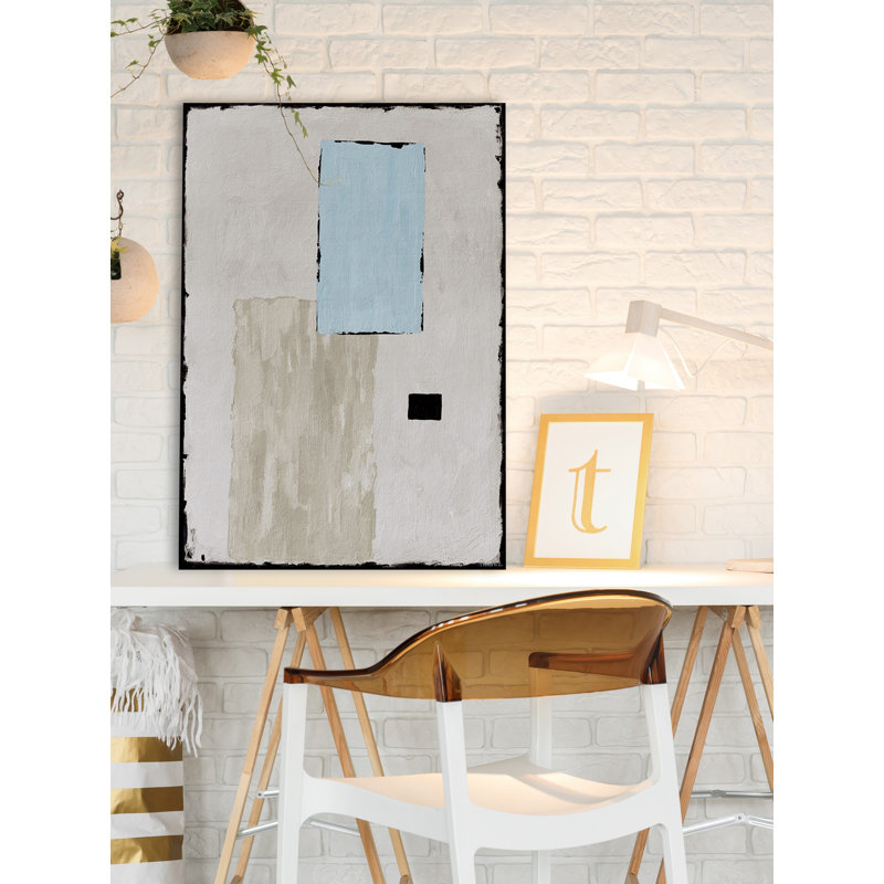 Isolated Black Hole by Ivy Bronx - Wrapped Canvas Painting, 66cm H x 45cm W x 2cm D