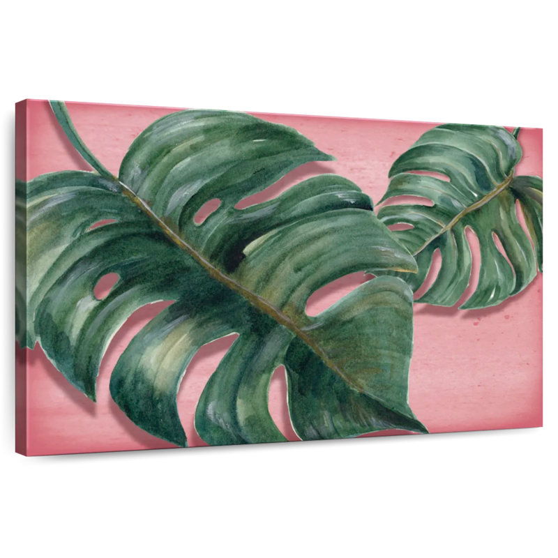 Feuilles Harnek Bright Monstera, H 20 po x l 30 po