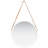 Hanging Mirror Height Adjustable Wall Mirror Bathroom Mirror Round-1700726209-1647485488