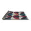 Rose géométrique/bleu/gris Tapis décoratif-394292842