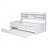 Wooden Captain Daybed Bed with Built-in Bookshelves-490314530-490314532